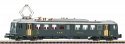 N-Railcar/Sound RBe 4/4 1406 Prototype, green, old lettering, SBB, Era IV, N, PIKO 94153