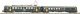 N-2-Piece Set E-Railcar Rbe 4/4 SBB IV + Bt Cab Car, N, PIKO 94166