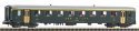 N-Passenger Car EW I, 1.Class, 50 85 18- 33 556-9 green with old lettering, SBB, Era IV, N, PIKO 94383