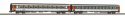 N-2-Piece Set Compartment Car 1.Class + 2.Class SNCF IV/V, N, PIKO 94505