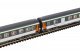 N-2-Piece Set Compartment Car 2.Class+ 2.Class/Baggage Compartment SNCF IV/V, N, PIKO 94506