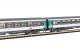 N-2-Piece Set Compartment Car 2.Class+ 2.Class/Baggage Compartment SNCF VI, N, PIKO 94508