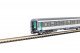 N-2-Piece Set Compartment Car 2.Class+ 2.Class/Baggage Compartment SNCF VI, N, PIKO 94508