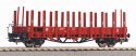 ex-Ulm Flatcar w/platform DSB IV, HO, PIKO 95353