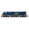 GE ES44AC w/DCC -- CSX Transportation (Blue, yellow, `How Tomorrow Moves` Logo), HO, Intermountain Railway Company 49718