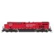 GE ES44AC GEVO - DCC -- Canadian Pacific (red, white, No Logo, Dashed Frame Stripe), HO, Intermountain Railway Company 49784