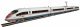RZhD ICE3 4-Car Train Velaro Sapsan DC, HO, PIKO 96724