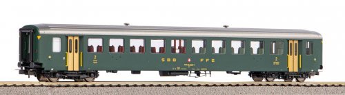EW I 2nd Cl. Passenger car w/old lettering SBB IV, HO, PIKO 96799