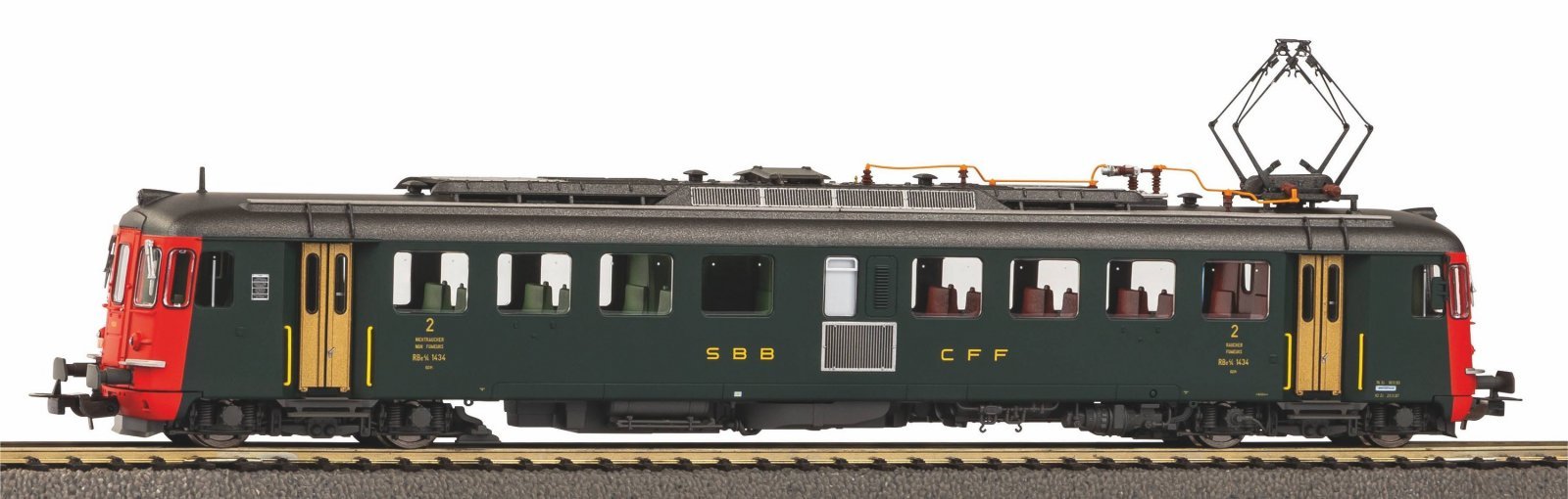 Railcar RBe 4/4 SBB IV, HO, PIKO 96822