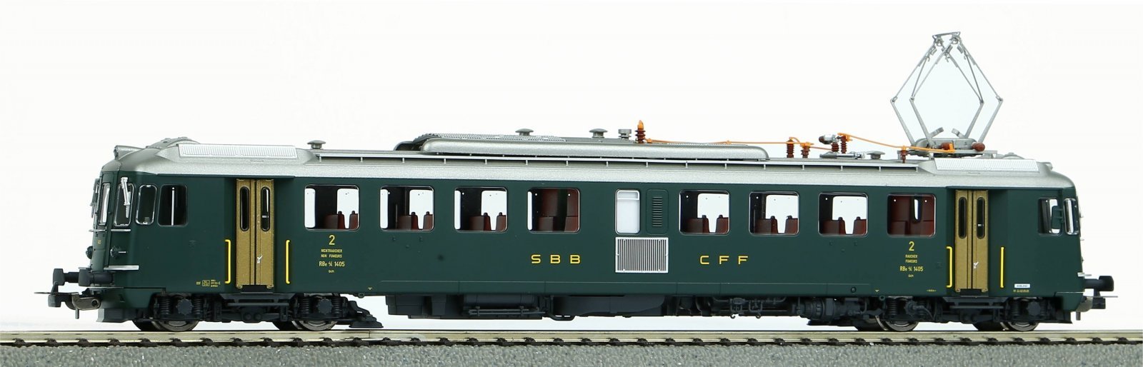 Railcar RBe 4/4 1405 1. Series SBB VI, HO, PIKO 96857