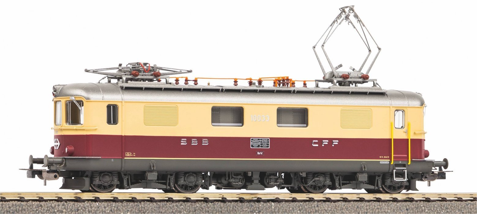 Sound Electric Locomotive Re 4/4 10033 TEE SBB IV, incl. PIKO Sound Decoder, HO, PIKO 96890