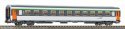 Passenger Car Corail 2.Class SNCF IV, HO, PIKO 97141