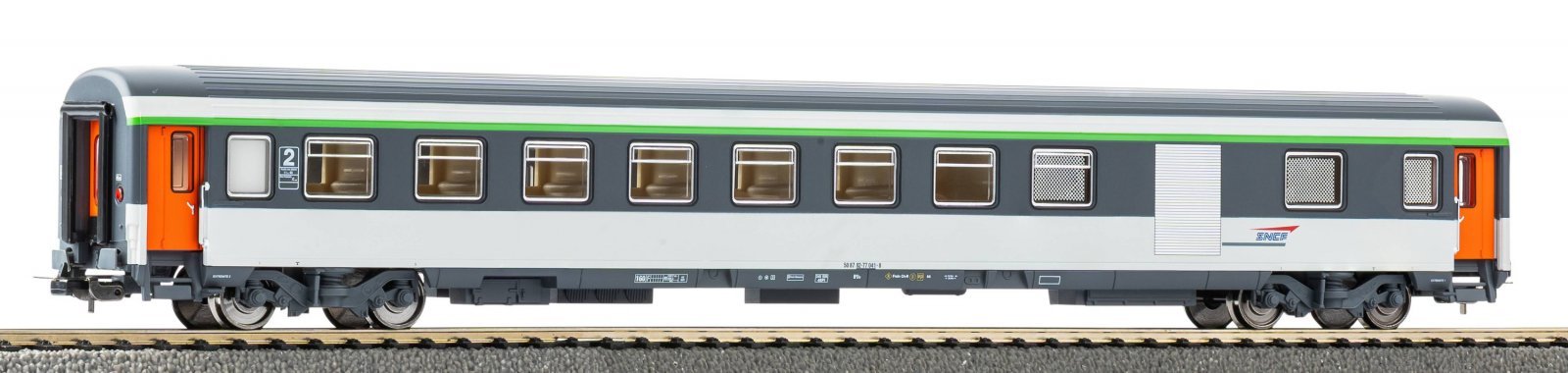 Baggage Car Corail SNCF IV, HO, PIKO 97142