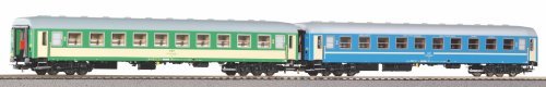2 pc. Passenger car set PKP IC VI 1, HO, PIKO 97302