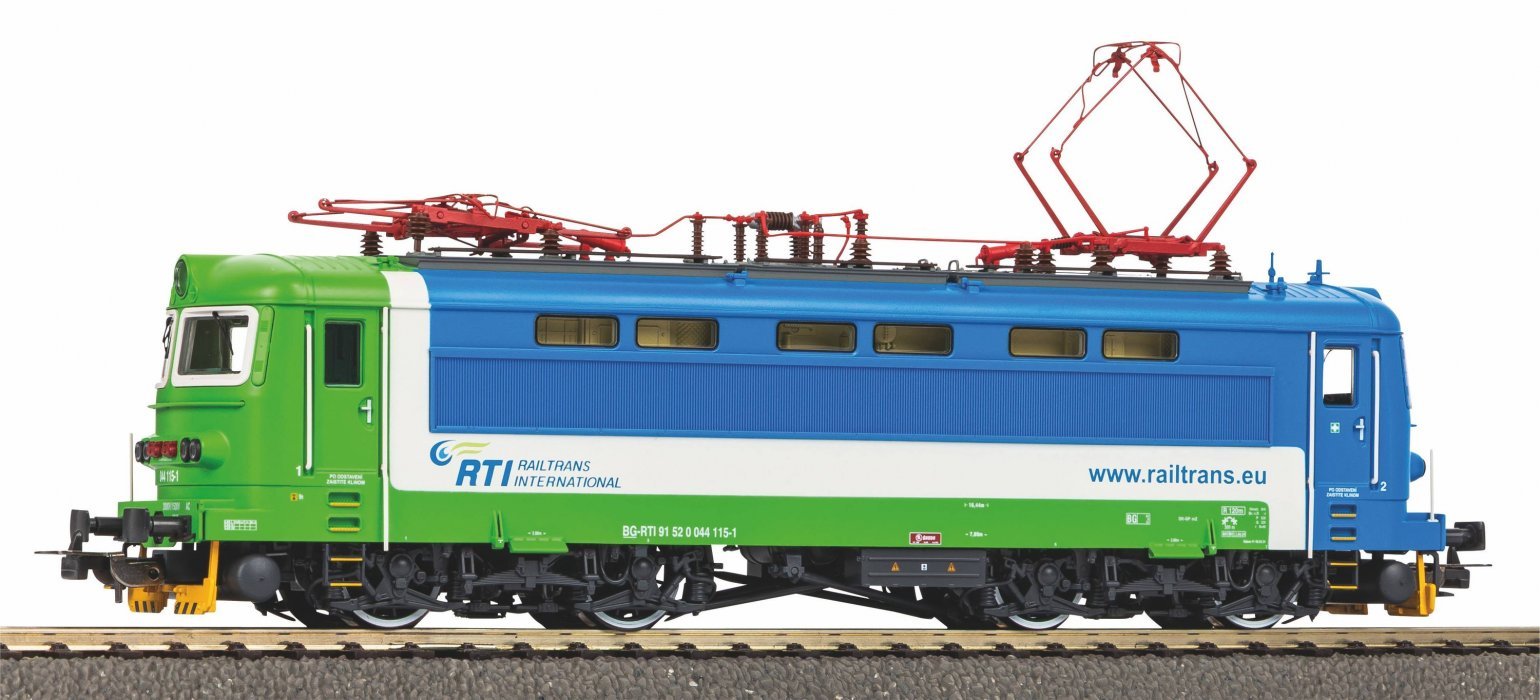Electric Locomotive 044 115 RTI VI + DSS PluX22, HO, PIKO 97416