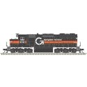 EMD SD35 Low Nose - LokSound and DCC - Master(R) Gold -- Guilford ST 614 gray, orange, white), N, Atlas Model Railroad Co. 40005