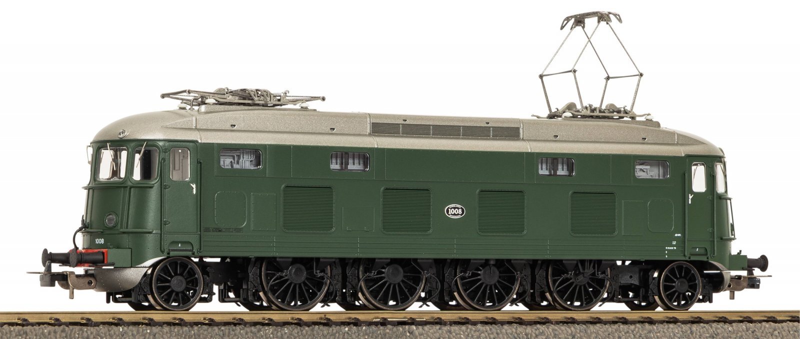 Electric Locomotive 1008 NS III + DSS PluX22, HO, PIKO 97507