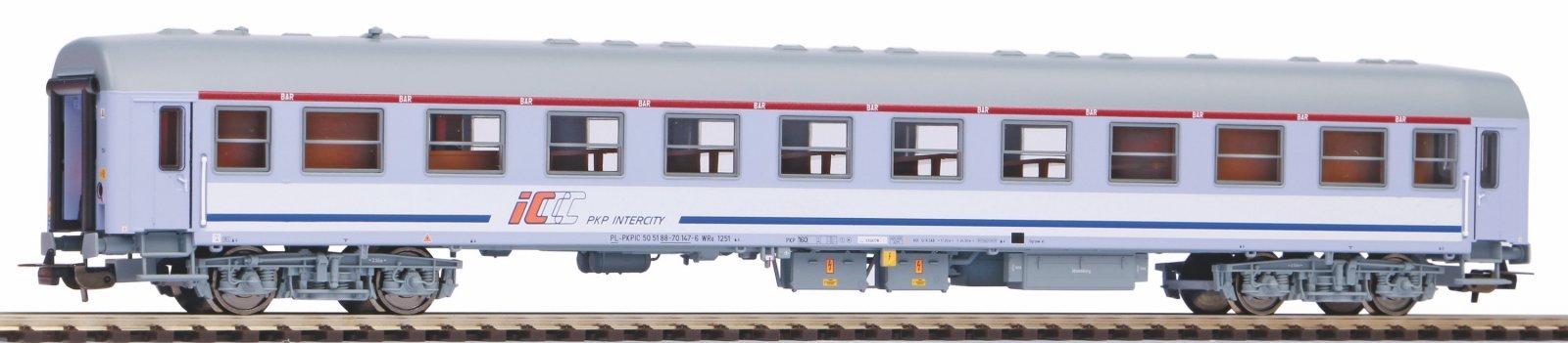 Dining car 113AM PKP IC VI, HO, PIKO 97607