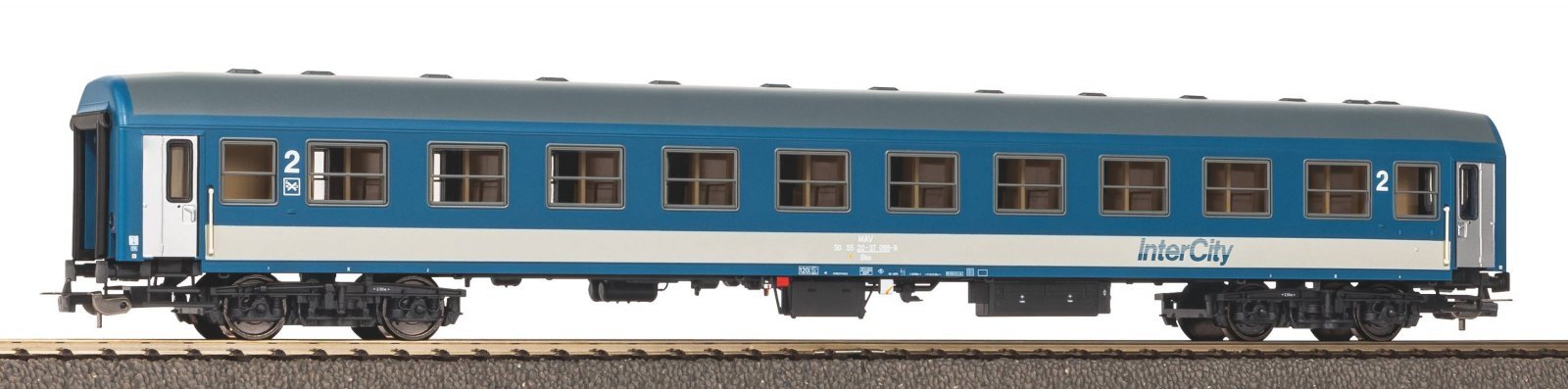 Passenger Car IC-lettering 2. Class MAV V, HO, PIKO 97627