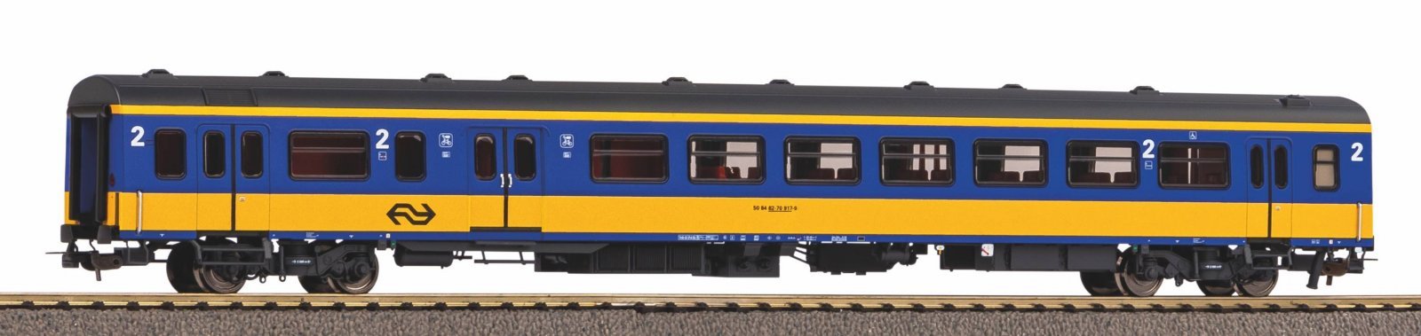 Passenger Car ICR 2. Class +Baggage NS IV, HO, PIKO 97632