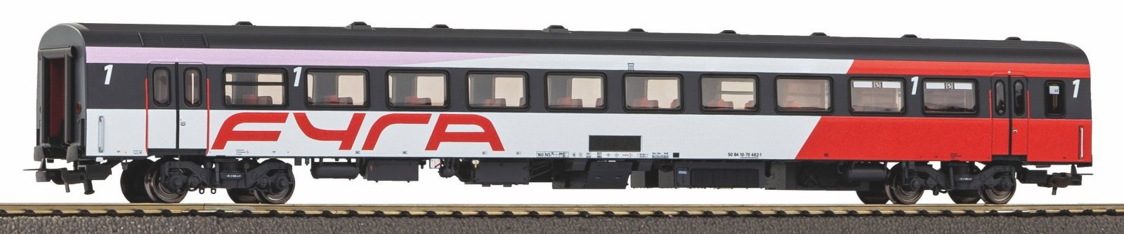 Passenger Car ICR 1. Class FYRA V, HO, PIKO 97635