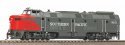 Diesel Locomotive SP 9101 modified, HO, PIKO 97825