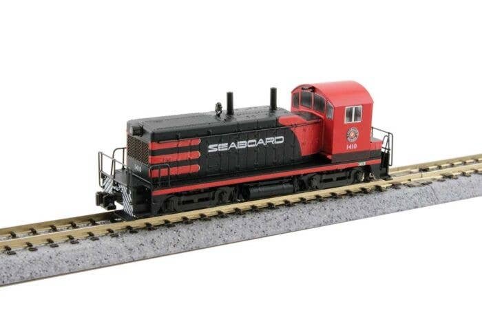 EMD NW2 - Standard DC -- Seaboard Air Line 1410 (black, red, white), N, Kato USA Inc 1764395
