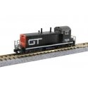 EMD NW2 - Standard DC -- Grand Trunk Western 7906 (black, red, white), N, Kato USA Inc 1764393
