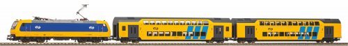 S-Set NS Electric Locomotive + DoSto with Roadbed, HO, PIKO 97939