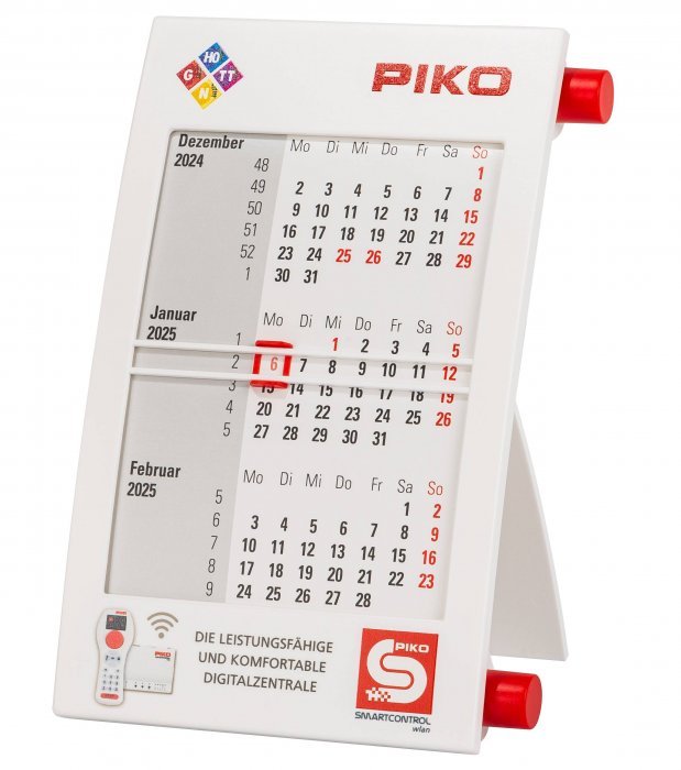 PIKO Tischkalender 2025/2026, , PIKO 99948