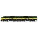 EMD FT A-B Set - Standard DC -- Chicago & North Western (Freight Scheme, green, black, yellow), N, Intermountain Railway Company