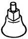 Bells for Diesel Locos (Brass Castings), HO Scale, Cal Scale 430
