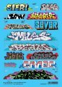 Graffiti Decal Set, HO Scale, Fusion Scale Graphics 100204