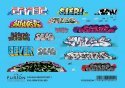 Graffiti Decal Set, N Scale, Fusion Scale Graphics 200204