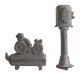 Air Pump & Compressor, HO Scale, Bar Mills LLC 4031