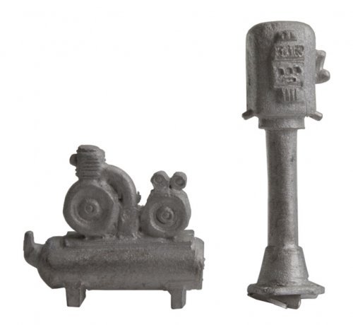 Air Pump & Compressor, HO Scale, Bar Mills LLC 4031