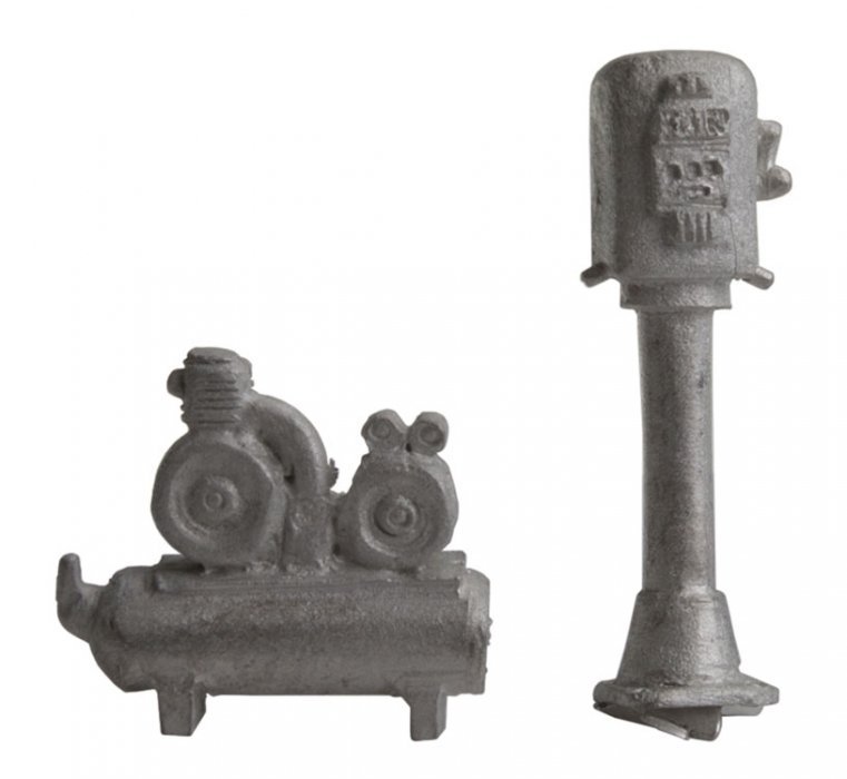 Air Pump & Compressor, HO Scale, Bar Mills LLC 4031