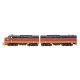 EMD FT A-B Set - Standard DC -- Milwaukee Road (orange, maroon), N, Intermountain Railway Company 69027