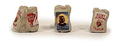 Mixed Flour Sacks, HO Scale, JL Innovative Design 713