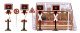 Crossing Signals w/Signs, HO Scale, Busch Gmbh & Co Kg 5913