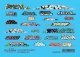 Graffiti Decal Set, N Scale, Fusion Scale Graphics 200215