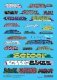 Graffiti Decal Set, HO Scale, Fusion Scale Graphics 100432
