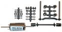 Universal Driveline Couplers, ALL Scales, Northwest Short Line 4806