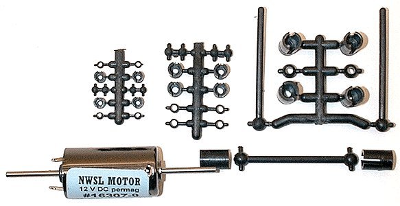 Universal Driveline Couplers, ALL Scales, Northwest Short Line 4806