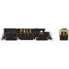 GE U28B Low Hood - Standard DC -- Pittsburgh & Lake Erie 2818 (black, yellow cab front & nose stripe), HO, Rapido Trains Inc 350