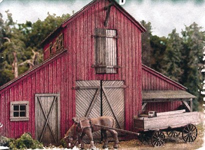 The Barn at Jackson Corners, HO Scale, Bar Mills LLC 502