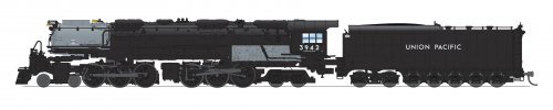 REFURBISHED R8650 UP Challenger 4-6-6-4, 3942, Black & Graphite, Coal Tender, No-Sound / DCC-Ready, N, BLI, 8650