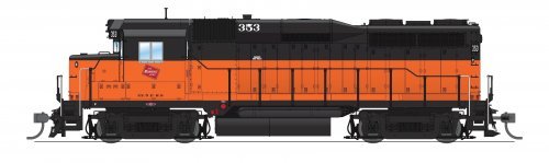 REFURBISHED R9138 EMD GP30, MILW 354, Orange & Black, Paragon4 Sound/DC/DCC, HO, BLI, 9138