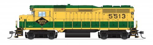 REFURBISHED R9139 EMD GP30, RDG 5513, Green & Yellow, Paragon4 Sound/DC/DCC, HO, BLI, 9139