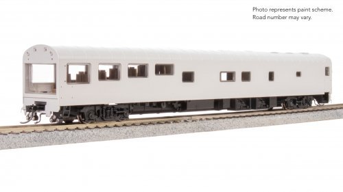 (NO DETAILS PROVIDED, SOLD AS IS, SEE PHOTOS) REFURBISHED BR9163 Track Inspection Car, Unlettered / Painted Prime, HO, BLI, 9163